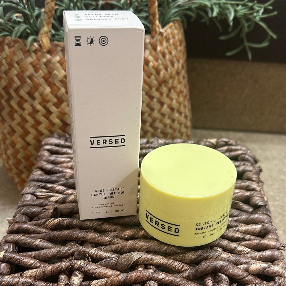 Skincare Set - Gentle Retinol Serum & Instant Resurfacing Mask